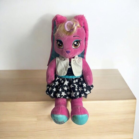 Build-A-Bear | Toys | Bab Build A Bear Honey Girl Pink Rock Star Bunny ...